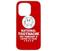 T-Shirt Jour des maux de Dents - Journée Nationale des maux de Dents Coque pour iPhone 15 Pro