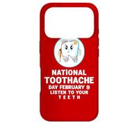 T-Shirt Jour des maux de Dents - Journée Nationale des maux de Dents Coque pour iPhone 17 Pro
