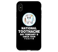 T-Shirt Jour des maux de Dents - Journée Nationale des maux de Dents Coque pour iPhone XS Max