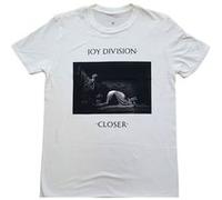T-shirt joydivision classic closer unisexe blanc taille xxl Blanc G