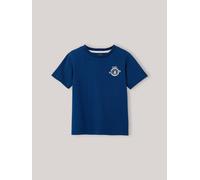 T-shirt jules verne en coton biologique indigo 6A
