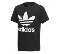 T-shirt junior - adidas - Trefoil - Noir/blanc - Manches courtes - Jersey de coton 7-8 ans