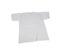T-shirt junior - Creotime - Blanc - 100% coton - Manches courtes - Col rond