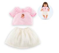 Corolle – Ensemble T-shirt & Jupe Petit Explorateur – Vêtement poupon 36 cm – dès 2 ans