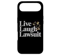 T-Shirt juridique Amusant Live Laugh Lawsuit pour Avocat Coque pour iPhone Air