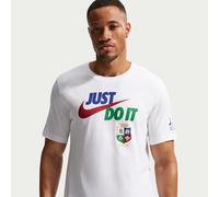 T-shirt Just Do It British & Irish Lions pour homme Blanc/Pepper Red S