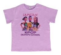 T-shirt 'k-pop Demon Hunters' Manches Courtes En Coton Violet 14A