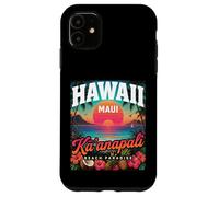 T-Shirt Kaanapali Maui Hawaii Beach Paradise Summer Island Style Coque pour iPhone 11