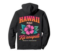 T-Shirt Kaanapali Maui Hawaii Beach Paradise Summer Island Style Sweat à Capuche