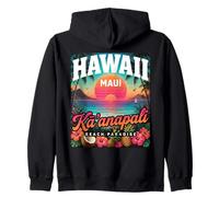 T-Shirt Kaanapali Maui Hawaii Beach Paradise Summer Island Style Sweat à Capuche