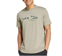 Adidas Homme Camo Linear Graphic Tee, Silver Pebble, S