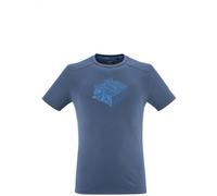 T-shirt Kamet Map Navy Blue - Tee Shirt Mc | Millet S