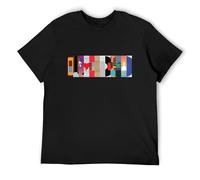 T-Shirt Kanye Tee Big West Event Boy Shirts Neuheit Geschenk Men's T Shirt T-Shirt Black M