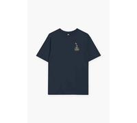 T-shirt Kaotiko Let's Celebrate Bleu M