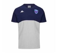 T-Shirt - KAPPA - Ayba 8 FCG 24/25 - Bleu - Gris - Manches courtes - Ajusté XXXL