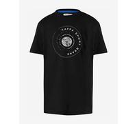 Kappa BTS Bartiz T-Shirt, Negro/Azul, 6 Ans Mixte Enfant