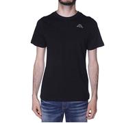 T-shirt - KAPPA - Cafers - Noir - Manches courtes - Coton doux S