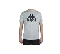 T-Shirt - Kappa Caspar - Gris - Coton - Manches courtes - Col classique L