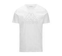 Kappa Camiseta Cremy Tee T-shirt, Blanc, S EU