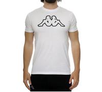 T-shirt - KAPPA - Cromen Slim - Blanc - Coupe slim - 100% coton S