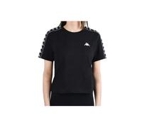 T-shirt KAPPA Inula - Femme - Noir - 100% coton - Manches courtes L