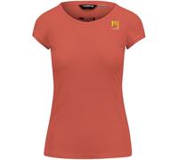 T-Shirt KARPOS loma jersey (HOT CORAL/VINTAGE INDIGO/CLOUD) Femme L