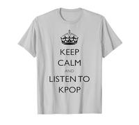 T-shirt « Keep Calm And Listen To K-POP » pour fans de musique coréenne T-Shirt