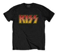 T-shirt kiss classic logo unisexe noir taille xxl Noir G