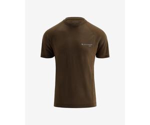 T-shirt Klättermusen Groa manches courtes marron olive - M