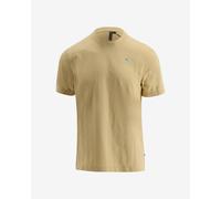 T-shirt Klättermusen Root Logo manches courtes marron or - S