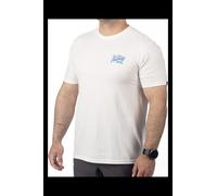T-Shirt Klim Powabunga Tri-Blend Naturel - Limonade Bleu Électrique3XL Naturel - Limonade Bleu Électrique