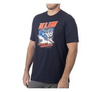 T-Shirt Klim Speedway Tri-Blend Bleu marine - Rouge flamboyantXXL Bleu marine - Rouge flamboyant