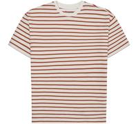 T-shirt KnowledgeCotton Apparel Loose Striped Vert XL