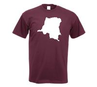 T-Shirt Kongo, République Démocratique Pour Hommes Funshirt Imprimé Design
