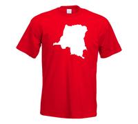 T-Shirt Kongo, République Démocratique Pour Hommes Funshirt Imprimé Design