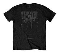 T-shirt korn chopped face unisexe noir taille m Noir G