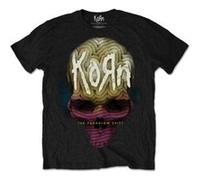 T-shirt korn knock wall unisexe noir taille m Noir G