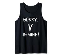 T-Shirt Kpop « Sorry V is Mine » K-Pop Most Handsome in World Débardeur