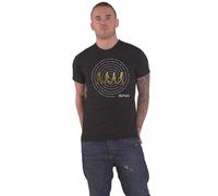 T-Shirt # L Black Unisex # Abbey Road Songs Swirl