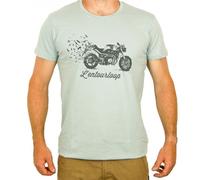 T-Shirt L Entourloop Motorcycle Pour Homme L Entourloop Motorcycle Taille S Birdy / En-Tsm-Bd-Pg-S Neuf