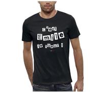 T-shirt La Cité de la Peur - PIXEL EVOLUTION - C'est Emile le tueur - Homme - Noir - Manches courtes XXXXL