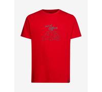 T-shirt La Sportiva Cinquecento manches courtes rouge intense - S