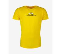 T-shirt La Sportiva Footstep Tee manche courte jaune - L