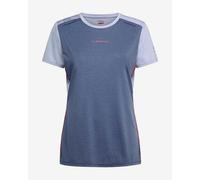 T-shirt La Sportiva Tracer manche courte bleu blanc foncé femme - XS