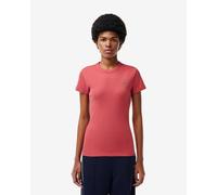 T-shirt Lacoste Basic manche courte rouge femme - 36