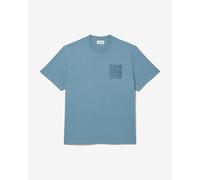 T-shirt Lacoste Cotton Graphic manche courte bleu - XXL