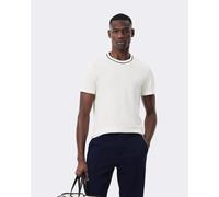 T-shirt Lacoste couleur tonale manches courtes blanc pur - L