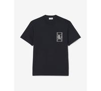 Lacoste Embroidered Heavy Jersey Tee men Shortsleeves black taille: S