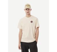 T-shirt Lacoste Multi Print Logo manches courtes beige - L