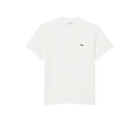T-Shirt Lacoste Piqué Coton Et Lin Épais BLC Unisexe Casual